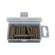 TEMO 25 pc Pozi PZ3 Impact Ready 2 Inch 50 mm Length Screwdriver Insert Bit Hex Shank with Quick Release Slot