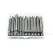 TEMO 25 pc Spanner #10 2 Inch 50 mm Screwdriver Insert Bits