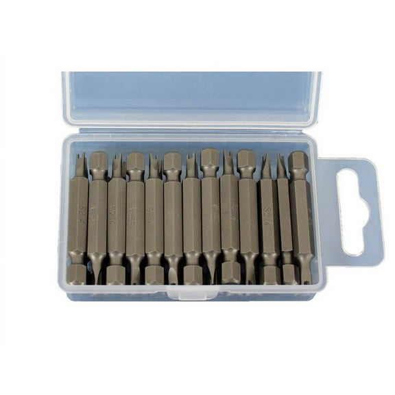 TEMO 25 pc Spanner #4 2 Inch (50 mm) Screwdriver Insert Bits