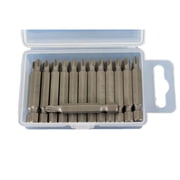 TEMO 25 pc Torq-Set #6 2 Inch 50 mm Screwdriver Insert Bits