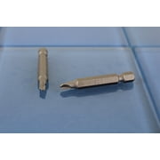 TEMO 25pc Tri Wing #1 2-Inch 50mm Screwdriver Insert Bits