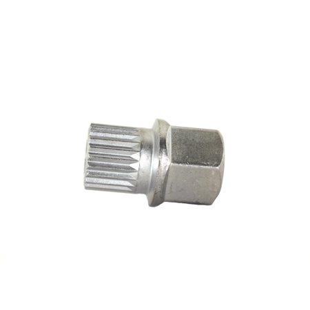 TEMO 38/22Pt Wheel Lock Nut Screw Removal Key Anti-Theft Lugnut Socket S3054 for Bmw Vehicles