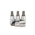 thumbnail image 1 of TEMO 4 pc Torx Plus 50IP 2 inch (50mm) Long Bit Socket 1/2 inch (12.7mm) Square Drive Auto Repair Impact Ready Tool, 1 of 3