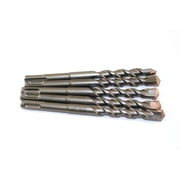 TEMO 5 pc Sds-Plus Rotary Hammer Drill Bit Set 1/2 x 4 x 6 Inch