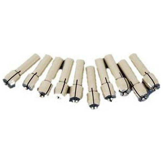 TEMO 50 pc Durable Shiny 1/16 Inch (1.6 mm) Rotary Tool Collet Bit #482 for Dremel and Compatible