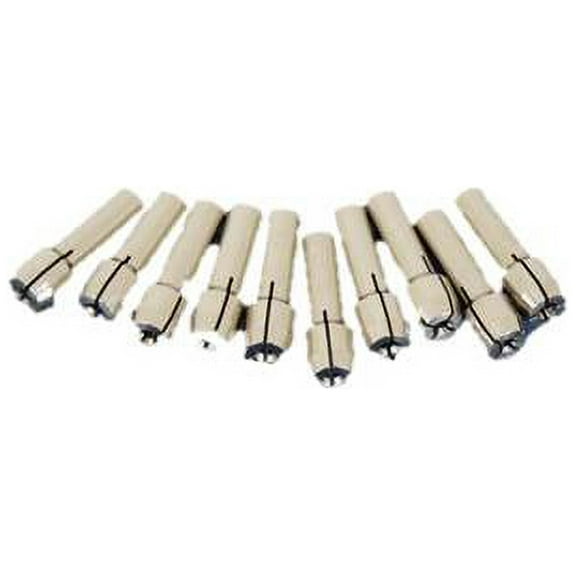 TEMO 50 pc Durable Shiny 1/16 Inch (1.6 mm) Rotary Tool Collet Bit #482 for Dremel and Compatible