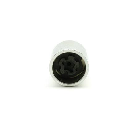TEMO 537 Wheel Lock Nut Screw Removal Key Anti-Theft Lugnut Socket S3056 for Vw Audi Vag Volkswagen Vehicles