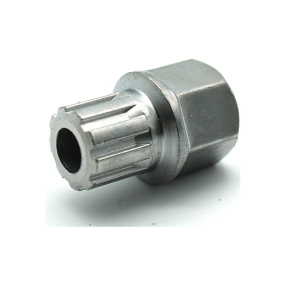 TEMO 54/9Pt Wheel Lock Lugnut Anti-Theft Lug Nut Screw Removal Key Socket S3057 for Vw Audi