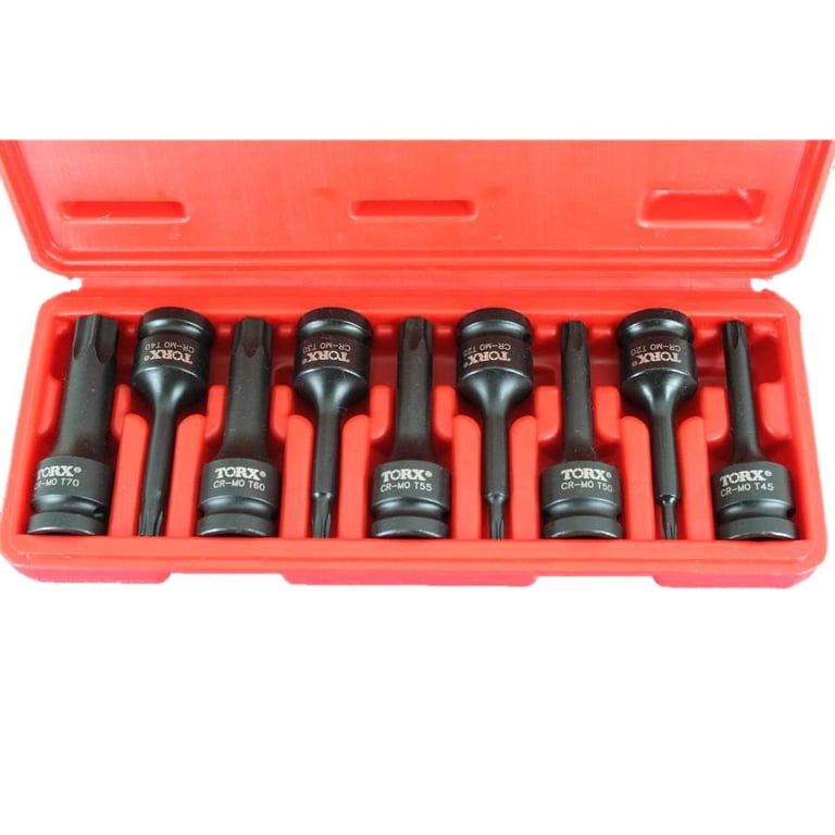TEMO 9-teiliges Torx-Bit-Set – 76 Mm Lang Für Auto-Reparaturen