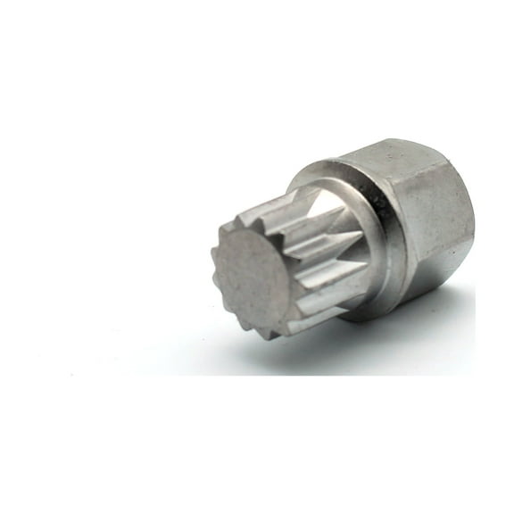 TEMO Abc2/13Pt Wheel Lock Lugnut Anti-Theft Lug Nut Screw Removal Key Socket S3057 for Vw Audi