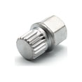 thumbnail image 1 of TEMO Abc9/21Pt Wheel Lock Lugnut Anti-Theft Lug Nut Screw Removal Key Socket S3057 for Vw Audi, 1 of 3