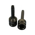 thumbnail image 1 of TEMO Tamper Proof T50 3 Inch (76 mm) Long Tamper Proof Torx Star 6 Point Black Impact Bit Socket 1/2 Inch (12.7 mm) Square Drive Auto Repair Tool, 1 of 4