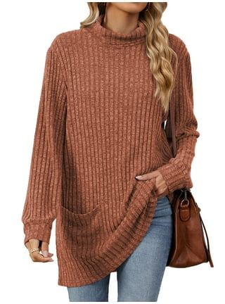 Orange turtleneck walmart best sale