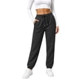thumbnail image 1 of TEMOFON Women's Cuffed Jogger Fleece Sweatpants Soft Lounge Pants with Pockets Adjustable Drawstring for Casual Workout Running, 1 of 7