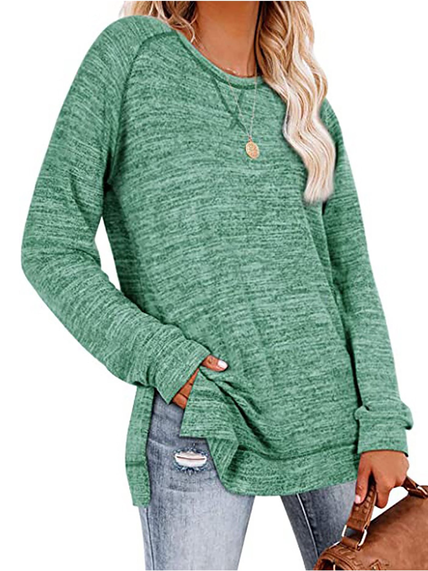 Coolest Mood  Raglan Sleeve Side Pocket Long T-shirt For Women's main image 1