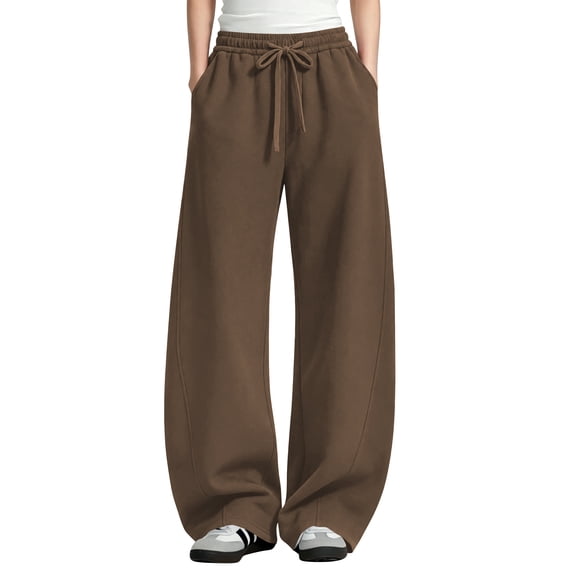 TEMOFON Womens Joggers with Pockets Drawstring Sweatpants Women for Lounging Jogging Workout and Gym