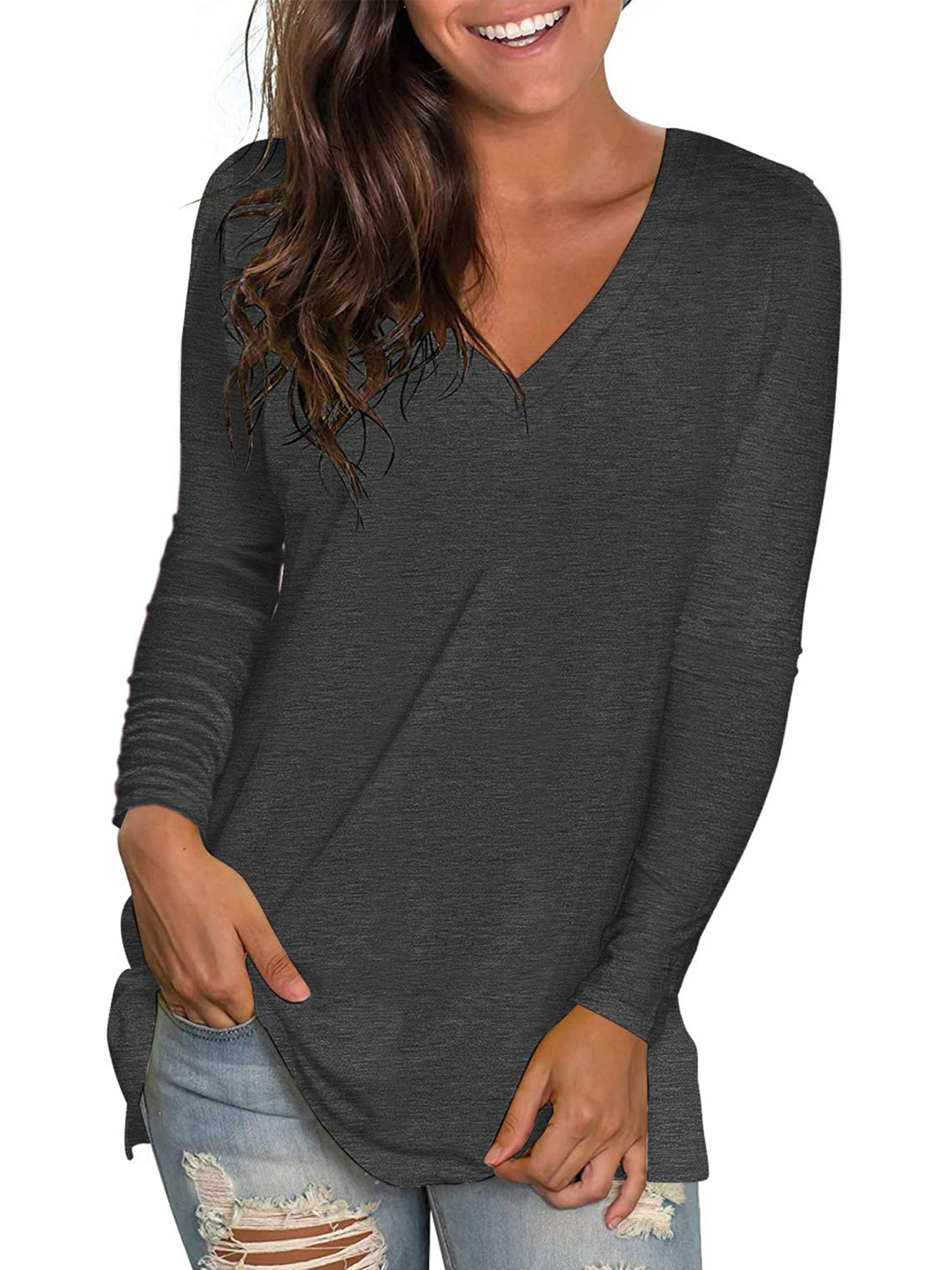 Women Fashion Sexy Sheer T Shirt Mesh Top Transparent Tops - Walmart.com