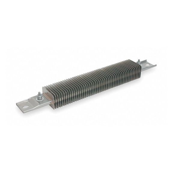 TEMPCO Finned Strip Heater, Each End, 1200F, 120VAC, Watts 900, Overall Length 12"