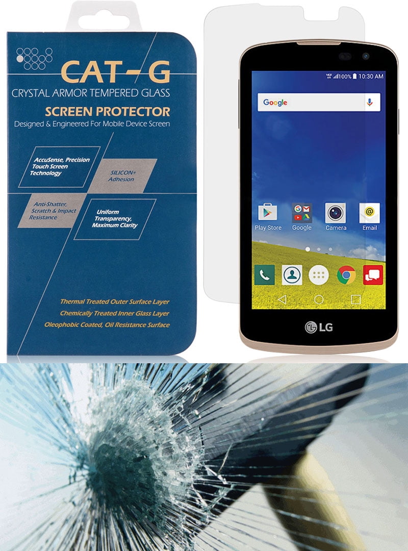 TEMPERED GLASS HARD SCREEN PROTECTOR CRACK SAVER FOR LG ZONE3, K4