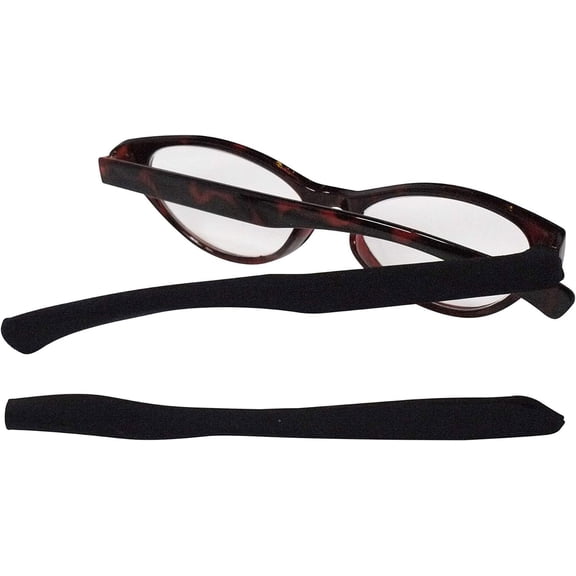 TEMPLESOX X TRANSFORM YOUR EYEWEAR Anti-Slip Soft Eyeglass Temple Arm Full Sleeves Comfort for Men, Women & Kids 2 Sizes