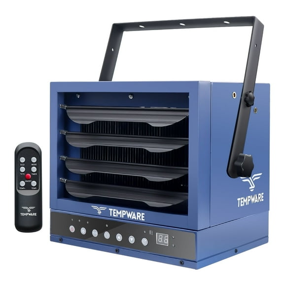 TEMPWARE 240V 7500W Electric Garage Heater with 2 Speed Adjustable Thermostat Fan-forced