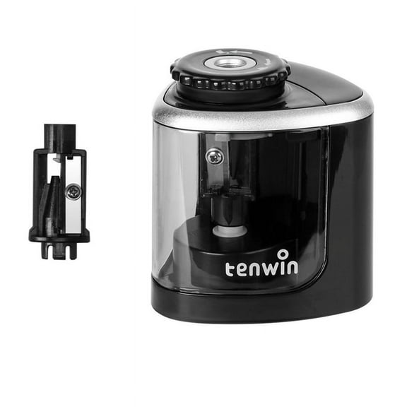 TEN-WIN Electric Sharpener Desktop Automatic Pencil Sharpener Suitable to Pencils (6-8mm) for Students Office Stationery