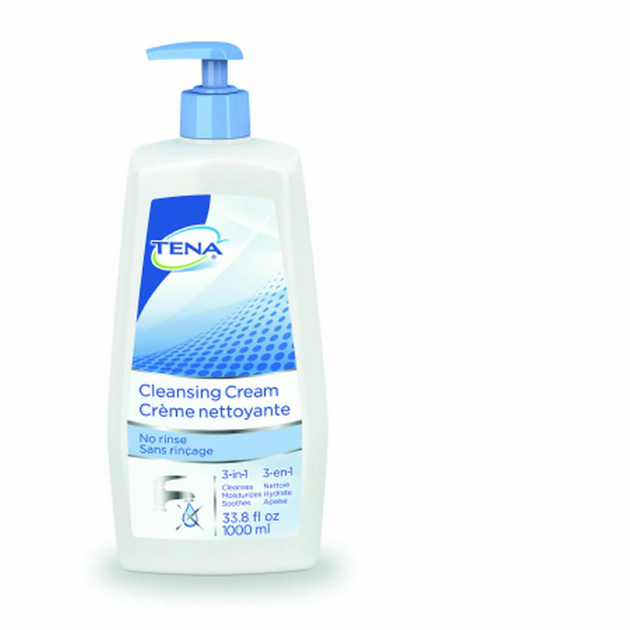 TENA Body Wash Cream  33.8 oz. Pump Bottle Scented, Pack of 6