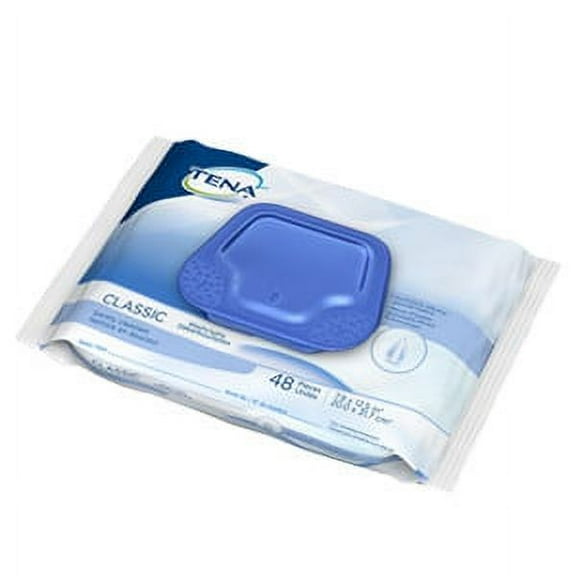 TENA Classic Washcloth  8'' x 12-1/2'' - (192 Count) 4 Packs of 48