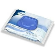 TENA Classic Washcloths 48 Count, 8 x 12-1/2, Mildly Scented