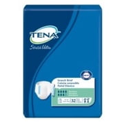 TENA Incontinent Ultra Stretch Disposable Heavy Absorbency Briefs, 2X-Large, 32 Ct