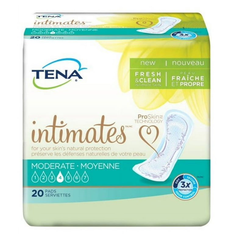 Tena Sensitive Care Extra Coverage Overnight Incontinence Pads