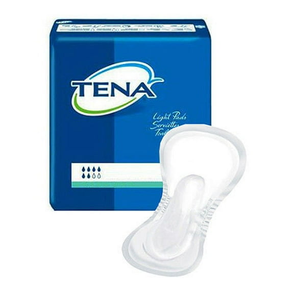 TENA Light Ultimate Bladder Control Pad 47709 Ultimate One Size Fits Most Case of 99, White