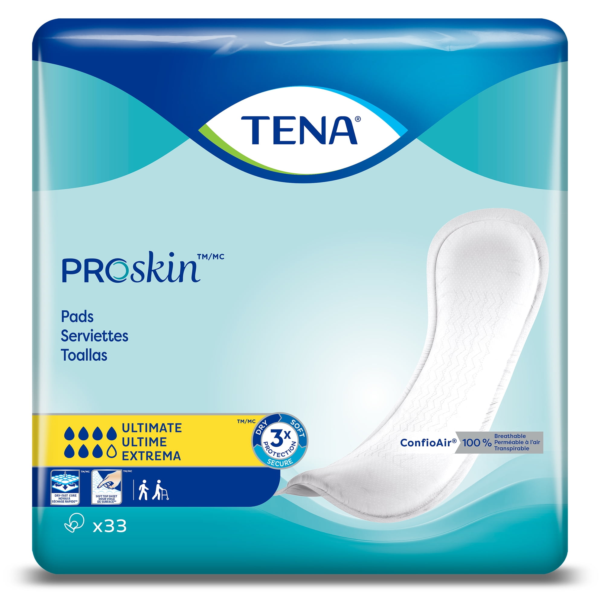 TENA Pants Super Adult Pull Up Incontinence Pants Size Medium 1 x Pack of  12