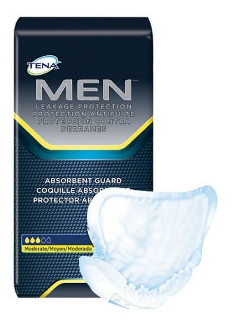 TENA Men Maximum Absorbance Incontinence Guard Pads, 20 ct