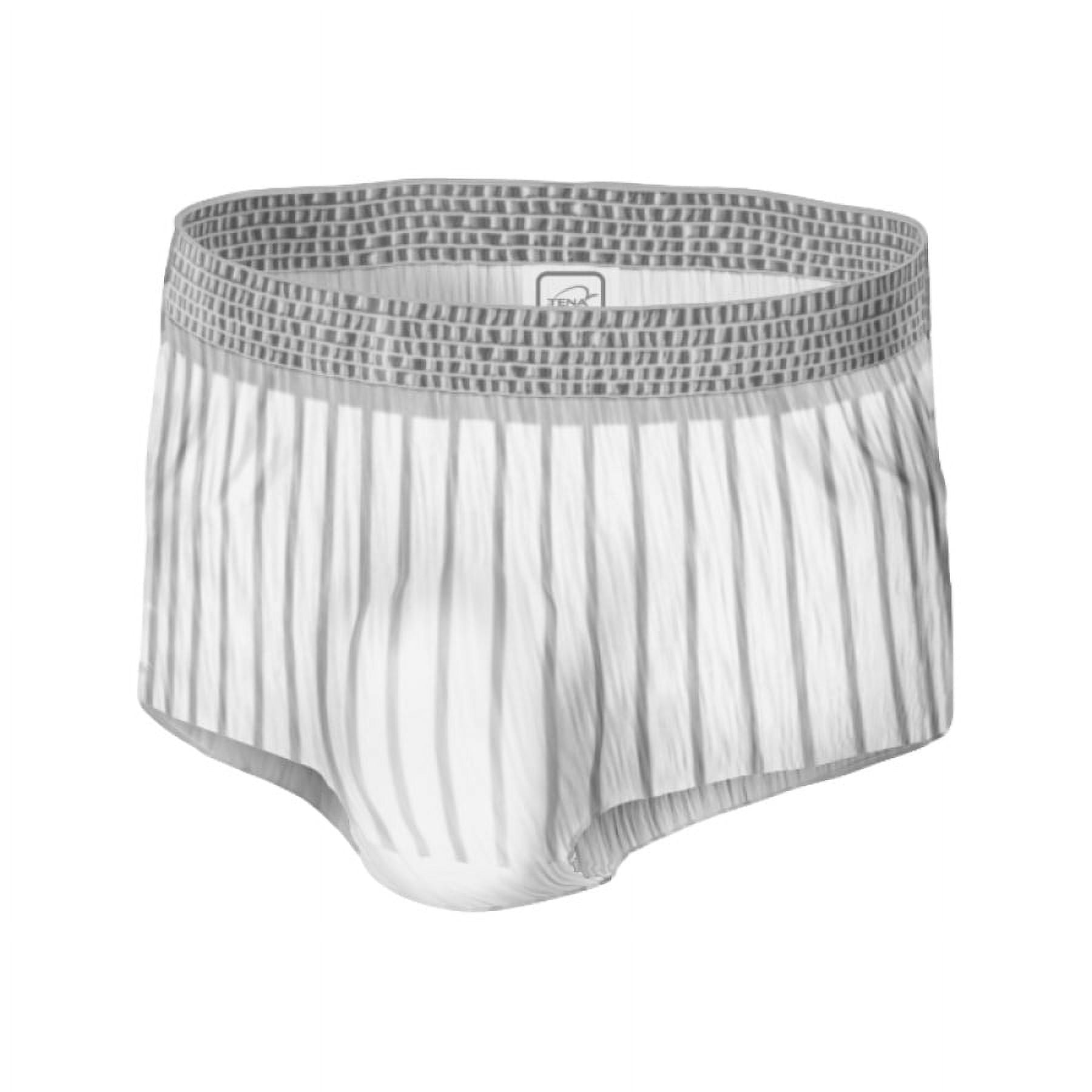TENA Men Protective Underwear Medium/Large, 34 - 50 , (128 Count) 8 Packs of 16