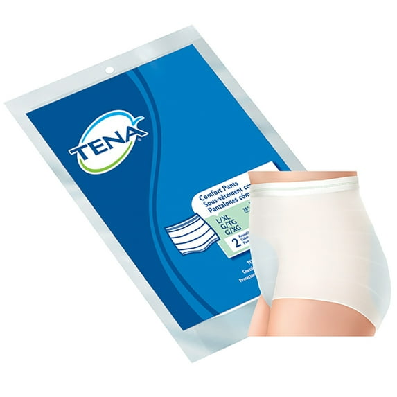 TENA ProSkin Comfort Pants Reusable Knit Pant Brief Style Large / X-Large, 36055, 48, 2 Ct
