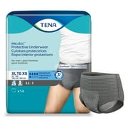 TENA ProSkin Protective Disposable Underwear Male Pull On with Tear Away Seams X-Large, 73540, Maximum, 14 Ct