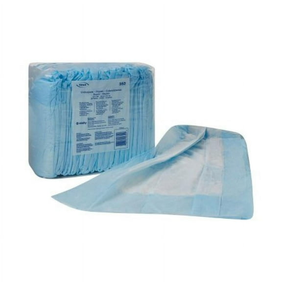 TENA Regular Underpads, Light Absorbency, 23 Inches x 36 Inches, 25 Count