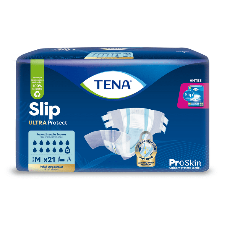 TENA ProSkin Slip Mサイズ マキシ 9枚入り TENA Slip Maxi | Medium | Case of 3 Packs of 24