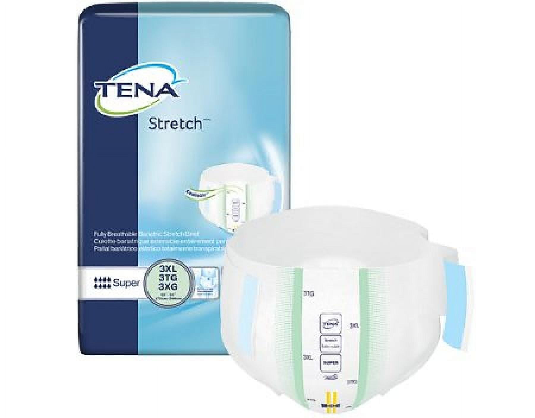 TENA Stretch Bariatric Incontinence Breathable Brief, 3X-Large, 32
