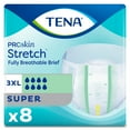 TENA Stretch Bariatric Incontinence Breathable Brief, 3XLarge, 32 Ct