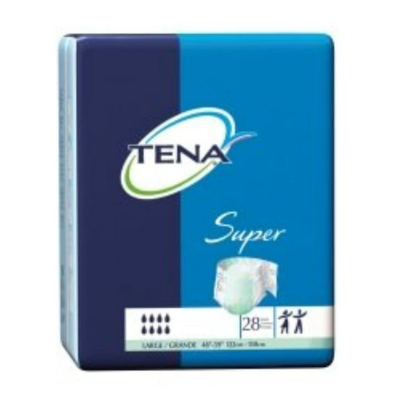 TENA Super 67501 Incontinent Brief Pack of 28