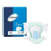 TENA Super Brief XL 60 to 64 Inch Waist Size Underpants 15 Count