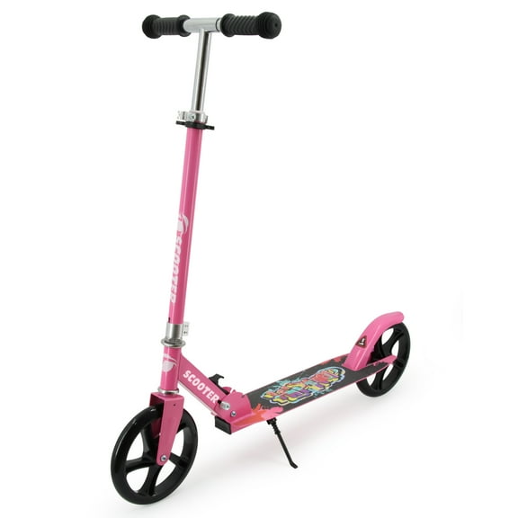 TENBOOM Pink Unisex Adjustable Level 3 Wheels Kick Scooter