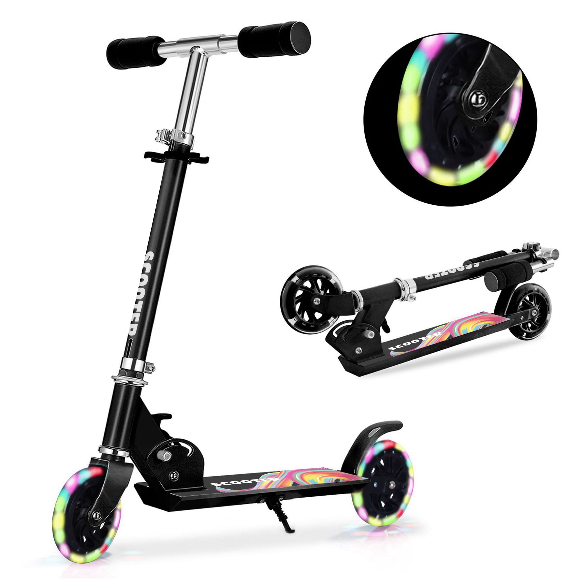 TENBOOM Scooter Toys for Kids Ages 612/35, Christmas Birthday Gifts for Girls Boys, Easy