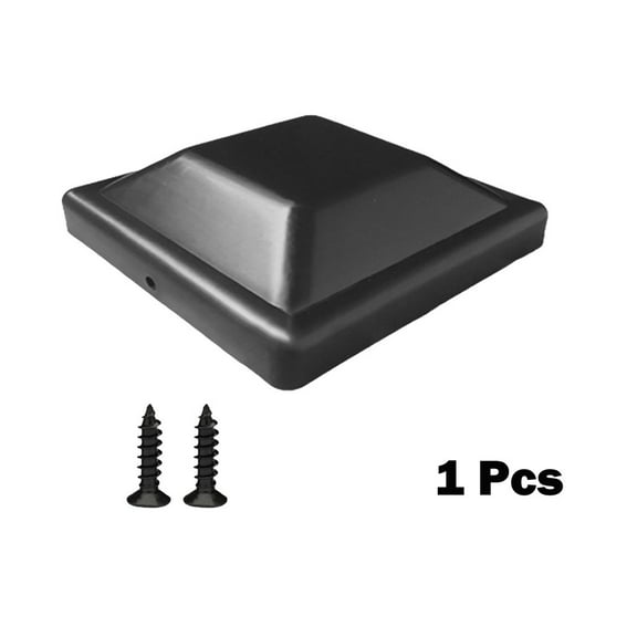 TENCE 4x4 inch Plastic Fence Post Cap Post Cap To Protect Outdoor Wooden Fence