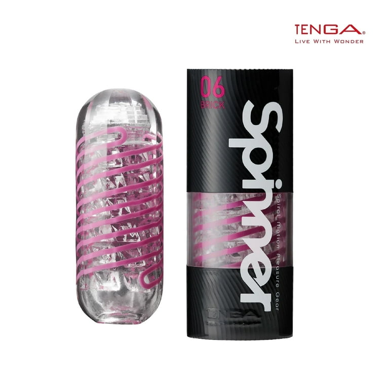 TENGA Tenga Spinner 06 Brick Reusable Spinning Masturbator for Him