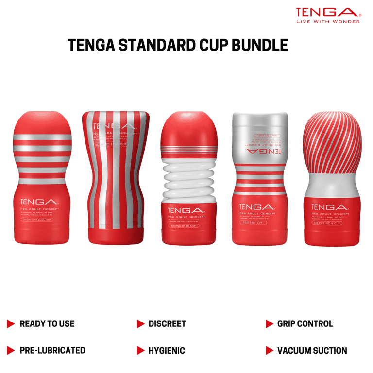 TENGA Standard Male Masturbator / Stroker Disposable Cup Set
