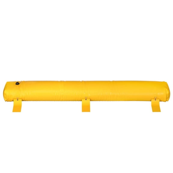 TENGDA 12Ft Reusable Flood Barrier Water Filled Flood Prevention Tube Sandbag Alternative For Garage Door Home Entrance Flood Protection