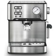 thumbnail image 1 of TENGDA 20 Bar Professional Espresso Machine with Milk Frother Single & Double Shot ESE Pod Compatible Pressure Display Removable Water Tank for Cappuccino Latte & Macchiato – Home Barista Edition, 1 of 10
